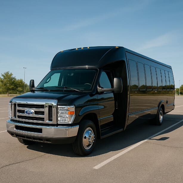 Bus Rental Company Lake Forest 18 Passenger Minibus