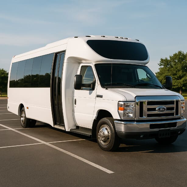 Bus Rental Company Lake Forest 20 Passenger Minibus