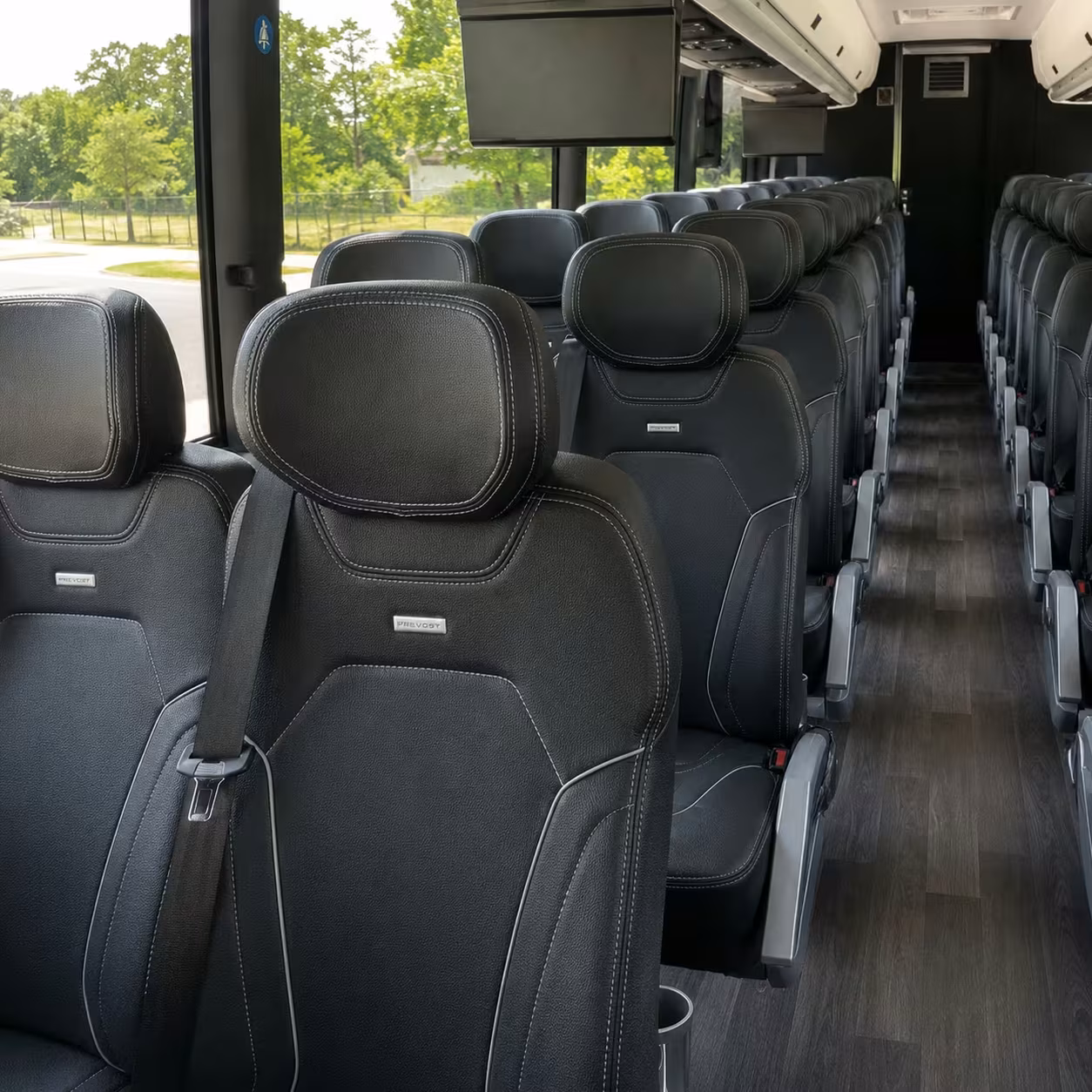 corporate event charter bus rentals in lake forest and south oc
