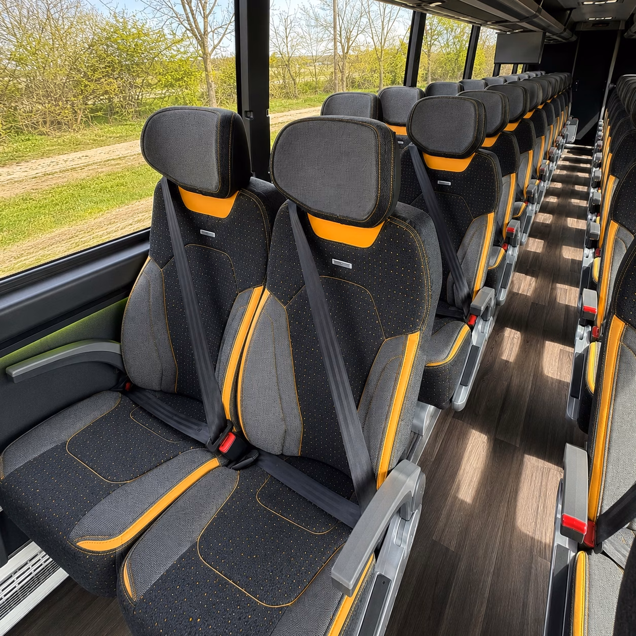 lake forest airport transfer charter bus rentals