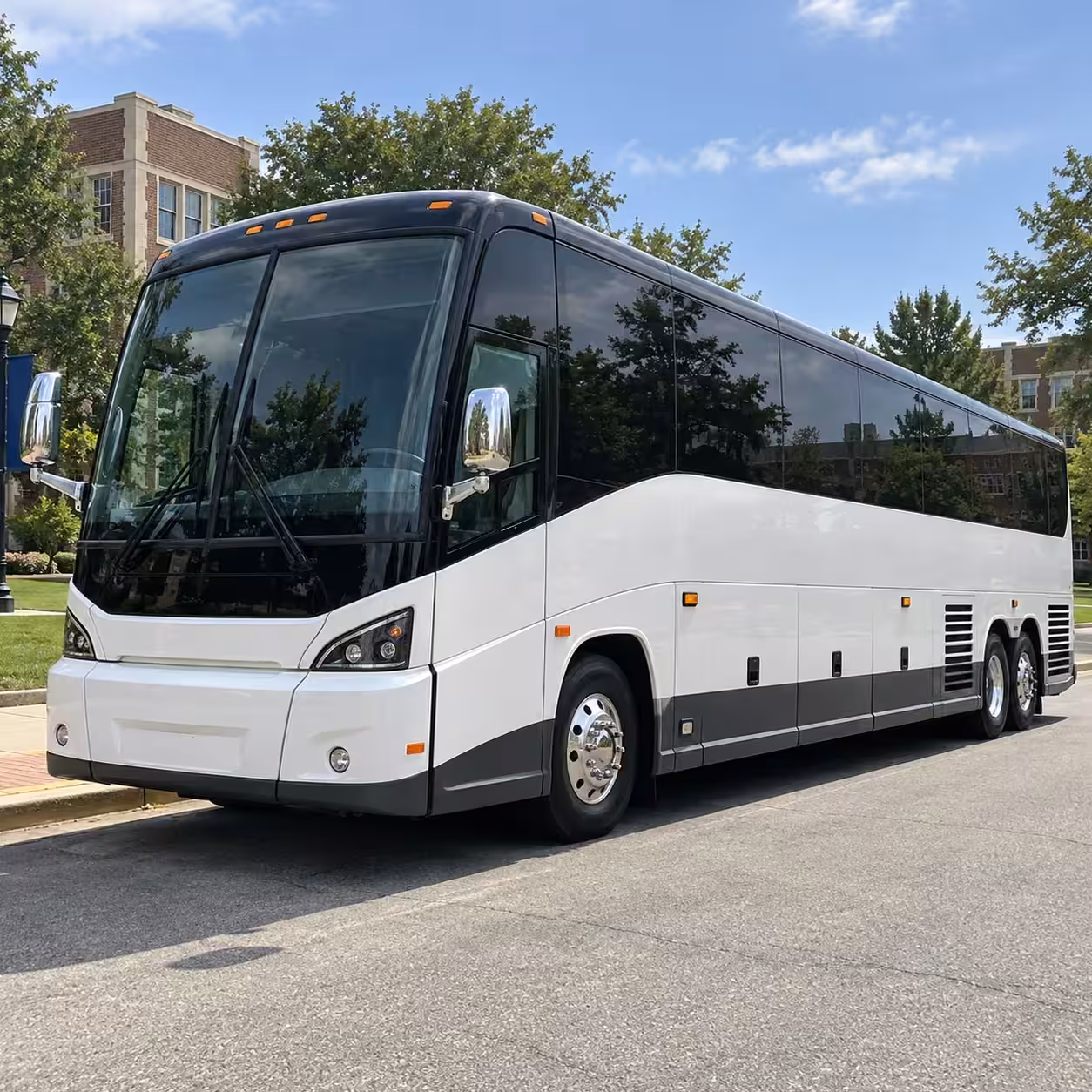 lake forest party bus rentals for concerts and private events